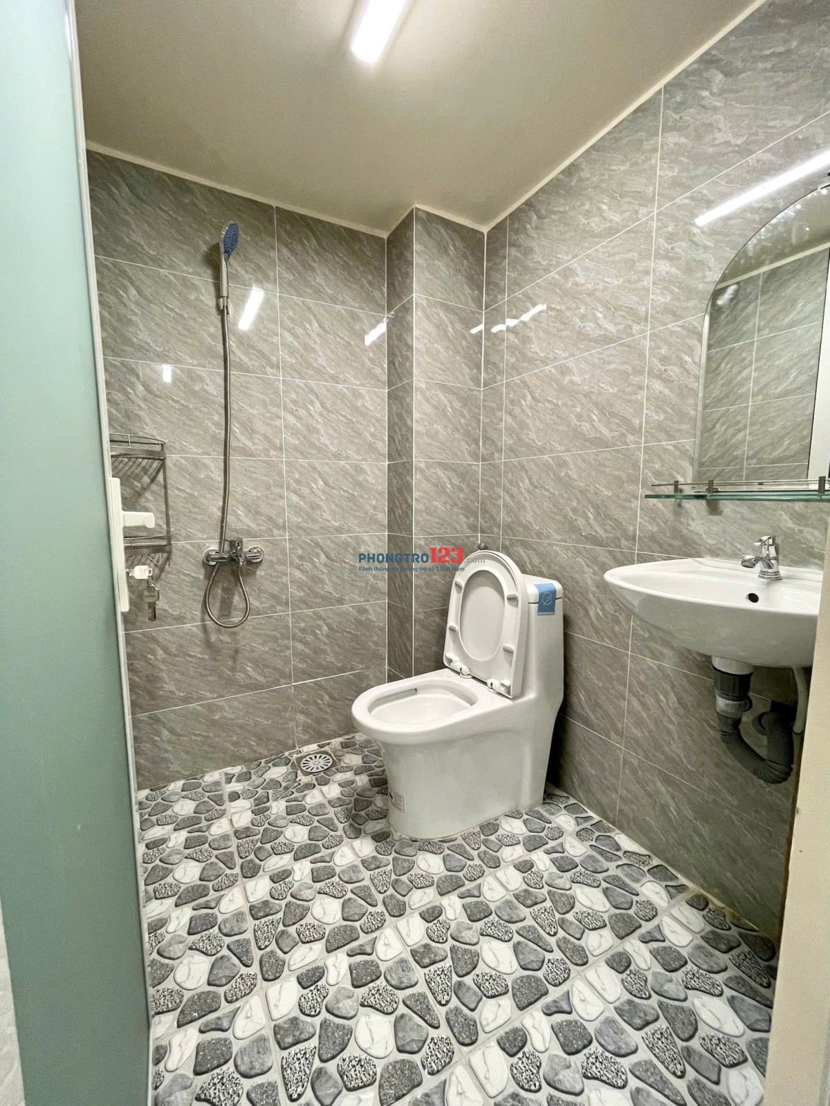 PHÒNG TRỌ MỚI XÂY THIẾT KẾ HIỆN ĐẠI SẠCH SẼ CÓ MÁY LẠNH KDC PHÚ AN