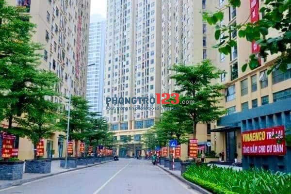Tìm ngưòi ở nghép tại chung cư 87 lĩnh nam ,giá 1tr8, bao phí điện nước dv, full nội thất