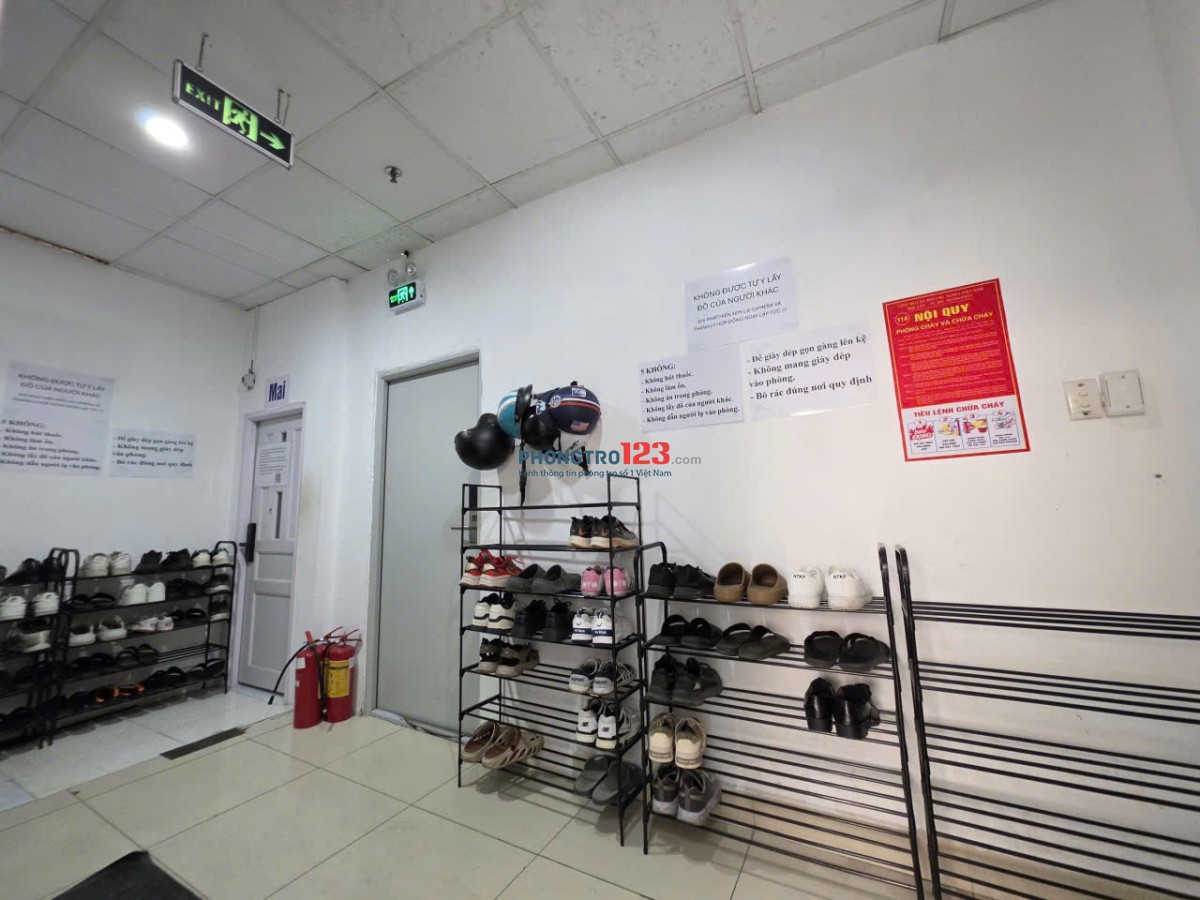 Ký Túc Xá Đường Ưng Văn Khiêm, Bình Thạnh , Gần DH Ngoại Thương CS2, DH GTVT– Chỉ 1.650.000Đ/Tháng