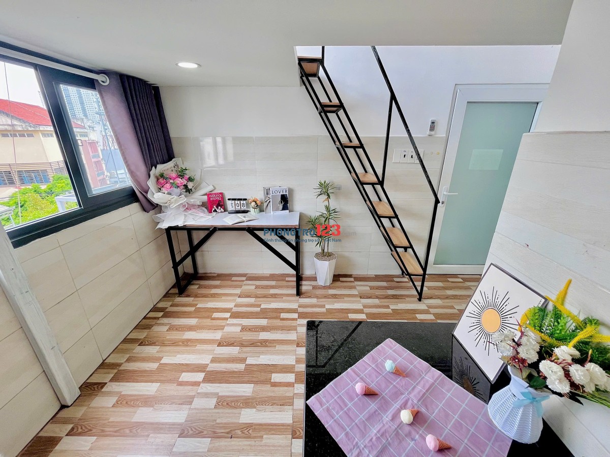 Cho thuê căn hộ Duplex Cửa sổ Q8 gần cầu chữ Y, cầu Nguyễn Văn Cừ, Parc Mall, chợ Rạch Ông