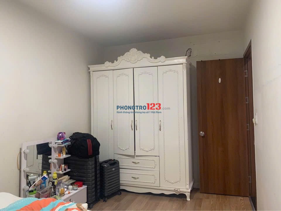 C/c Screc Tower, Trường Sa, Quận 3: Rộng 58m2,1p ngủ, giá 10tr/th