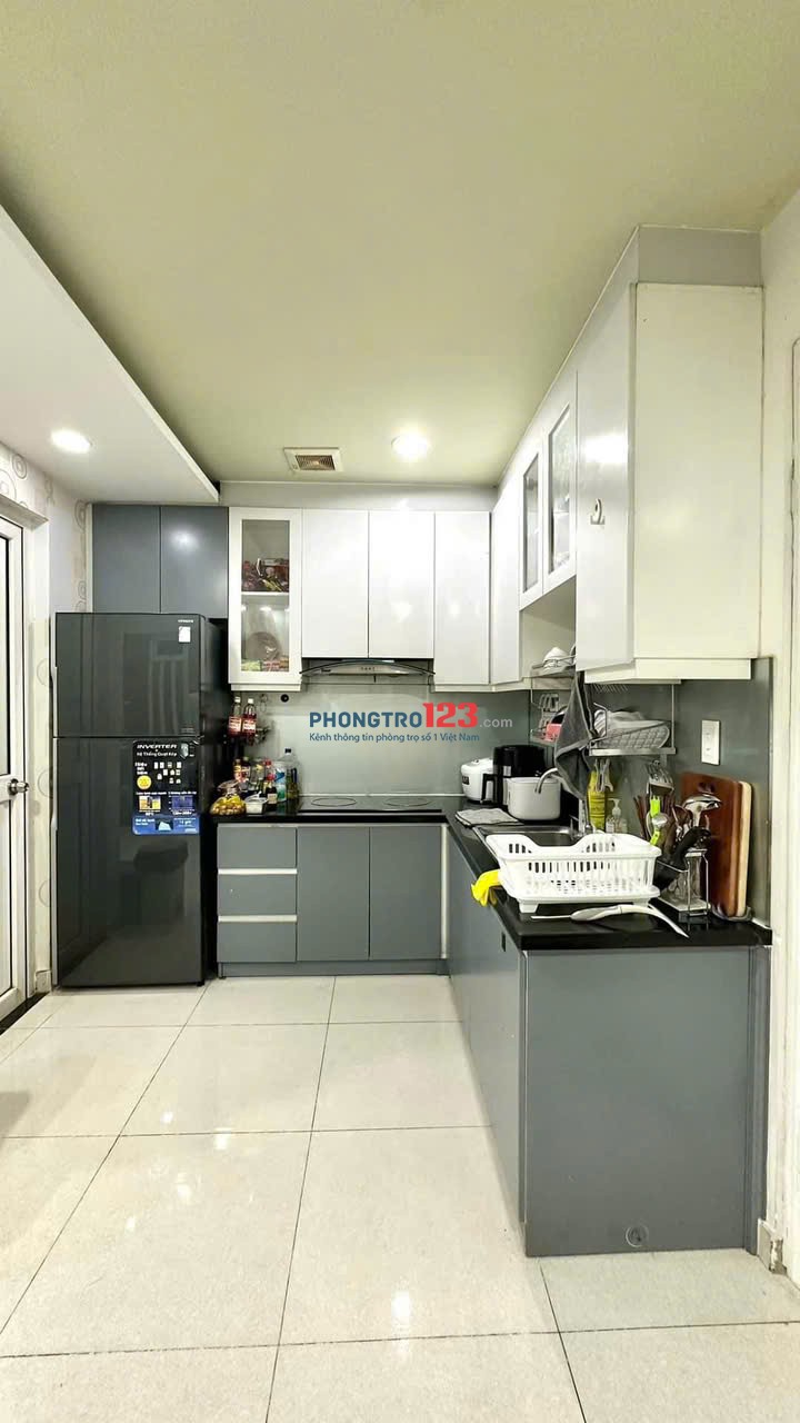 Chung cư Ruby, Nguyễn Sỹ Sách, TB: 95m2, 3p ngủ, full NT, 11tr/th