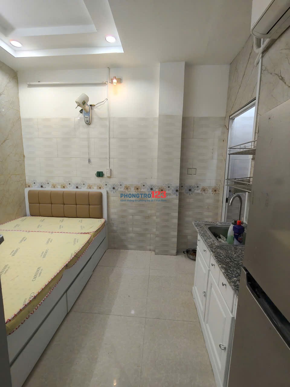 Cho thuê phòng trọ đầy đủ nội thất tại 5/1 Đường Tống Văn Hên