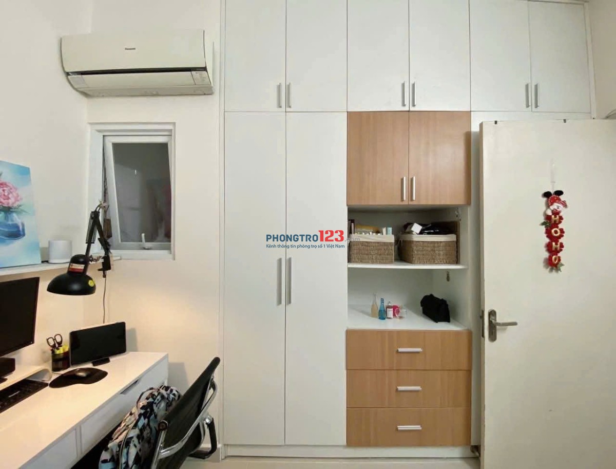 Chung cư TMT 2A, Trung Mỹ Tây, Q12: 7triệu, 75m2, 2p ngủ, full NT