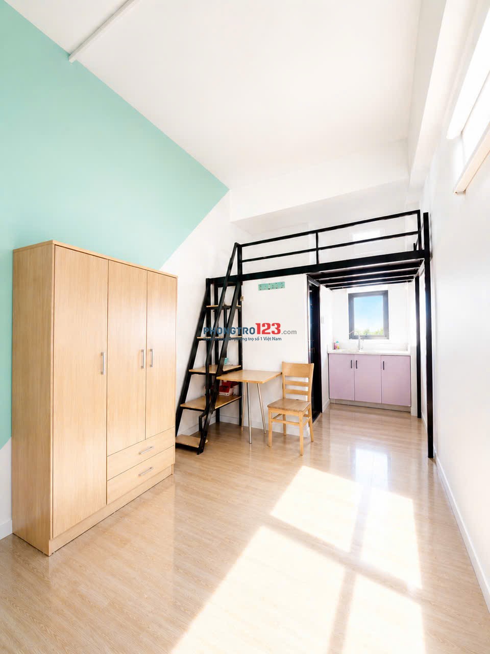 Cho thuê phòng có gác full nội thất 5' qua Đại Học Kinh Tế - ĐH Y Dược - ĐH Hoa Sen - ĐH Bách Khoa