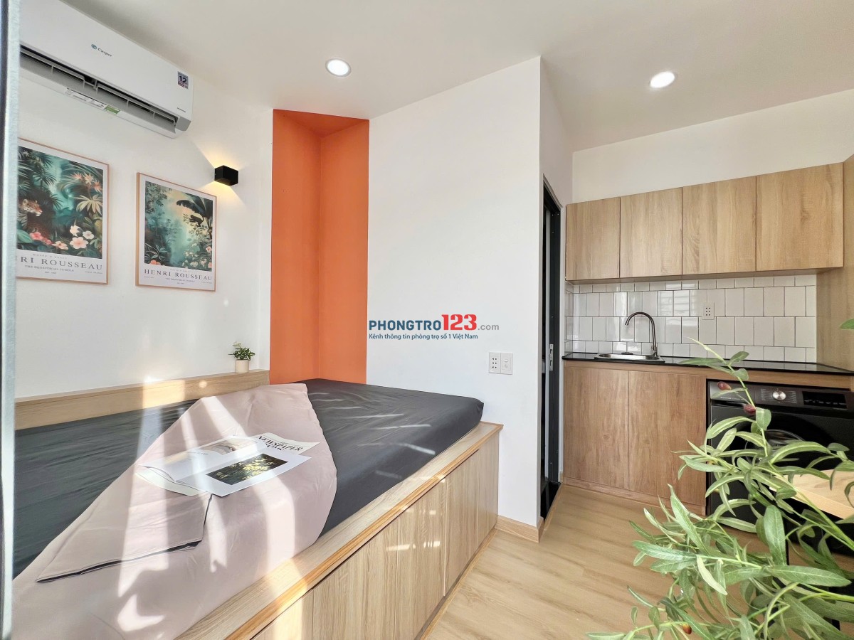 Cho thuê phòng full nội thất máy giặt riêng ngay Tân Bình