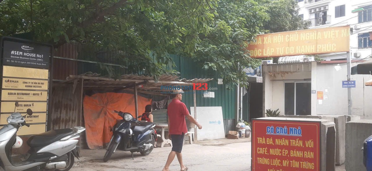 Phòng đủ đồ tầng4 thang bộ, chung chủ, gần công viên Hòa Bình 5,0 triệu/50m, Điện2,5-3,2K Nước50-70K