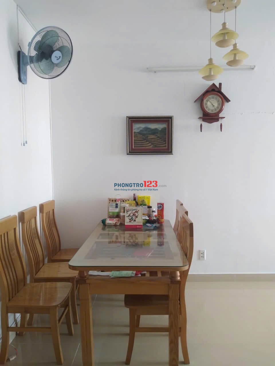 Chung cư Hoa Sen,Lạc Long Quân căn 63m2, 2p ngủ,NT, 9tr/th