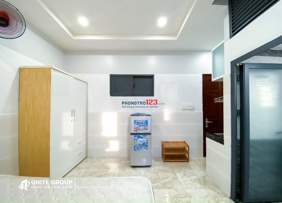 Cho thuê CHDV full nt, ban công gần lotte, tdtu, rmit dễ dàng đi qua q1,4,8