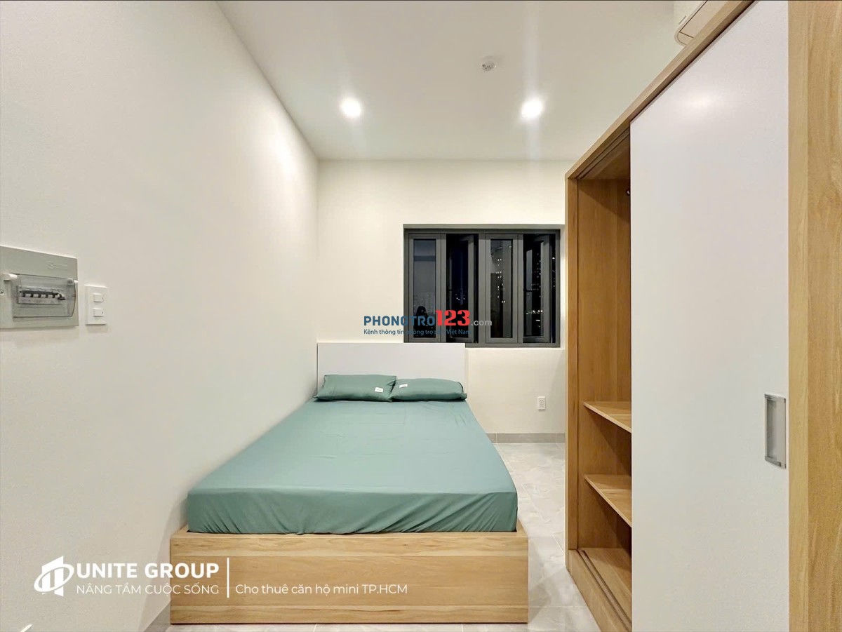 Cho thuê CHDV full nt, ban công gần lotte, tdtu, rmit dễ dàng đi qua q1,4,8