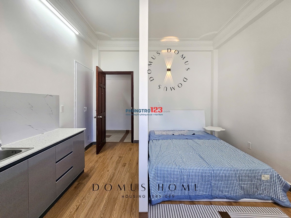 Cho thuê CHDV full nt, ban công gần lotte, tdtu, rmit dễ dàng đi qua q1,4,8