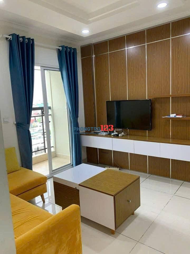 Cho thuê Carillon 5,Lũy Bán Bích,căn 2p ngủ, nội thất giá 10tr/tháng