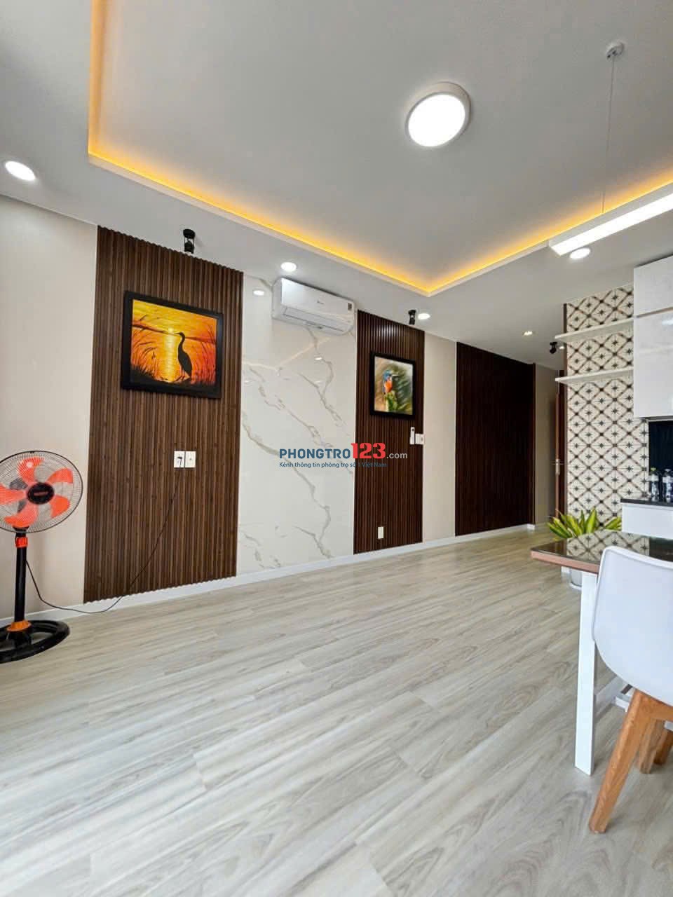 Chung cư Hiệp Thành City, Nguyễn Thị Búp, Q12: 65m2, 2p ngủ, full NT 8,5tr