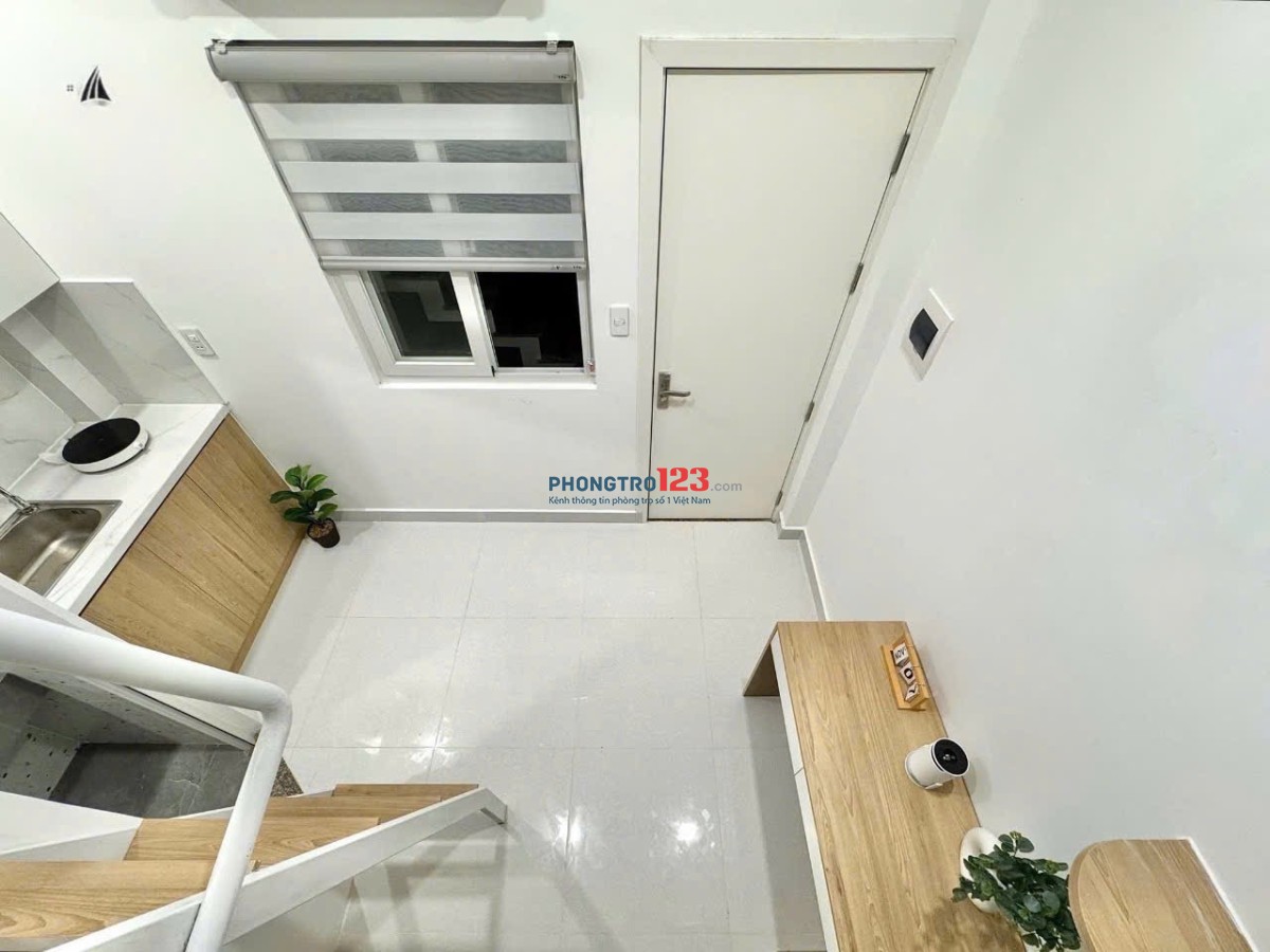 CHO THUÊ DUPLEX FULL NỘI THẤT – TONE TRẮNG XANH MINT - CV Hoàng Văn Thụ