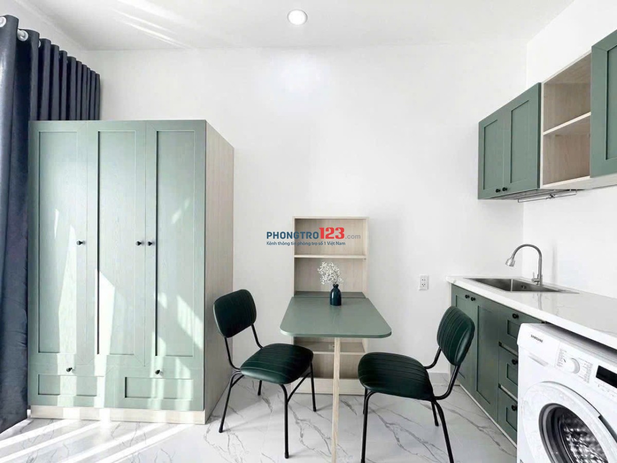 Cho Thuê Căn Hộ 1PN FULL Nội Thất Đoàn Như Hài Quận 4 Có Máy Giặt Riêng