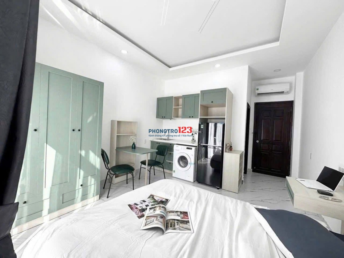 Cho Thuê Căn Hộ 1PN FULL Nội Thất Đoàn Như Hài Quận 4 Có Máy Giặt Riêng