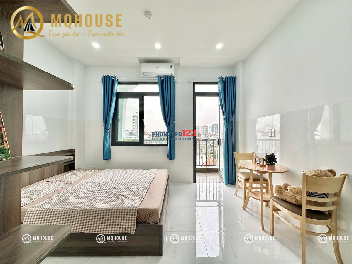 Căn Hộ View Ban Công 1PN TÁCH BẾP FULL NỘI THẤT NGAY LŨY BÁN BÍCH TÂN PHÚ