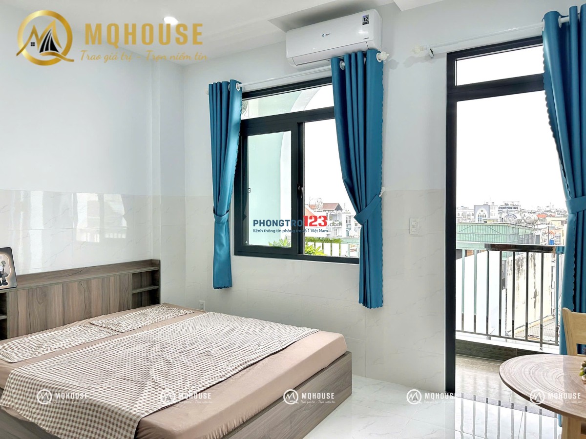 Căn Hộ View Ban Công 1PN TÁCH BẾP FULL NỘI THẤT NGAY LŨY BÁN BÍCH TÂN PHÚ