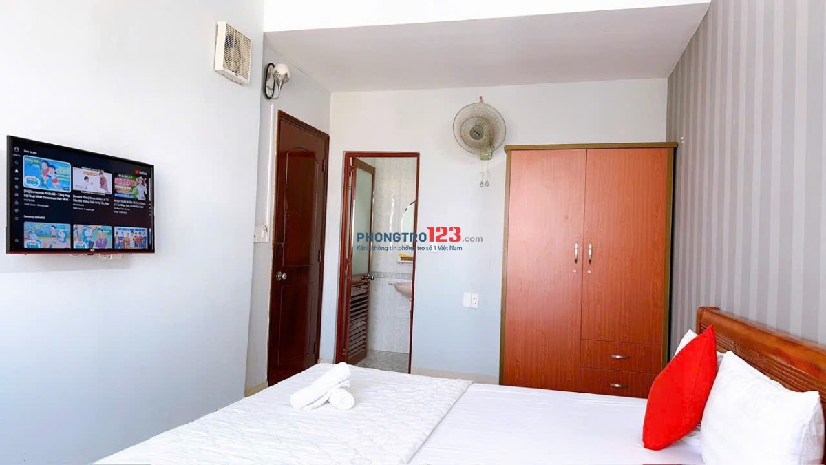 Cho thuê phòng ở tháng giá rẻ, sạch sẽ, mát mẻ, đầy đủ nội thất