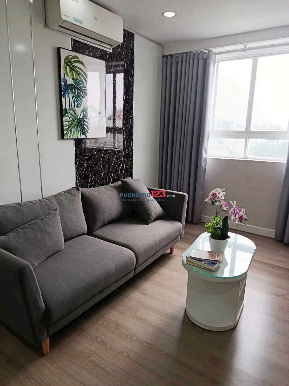 Chung cư Diyas, Nguyễn Đức Thuận, TB: 1p ngủ, full NT, 8tr5
