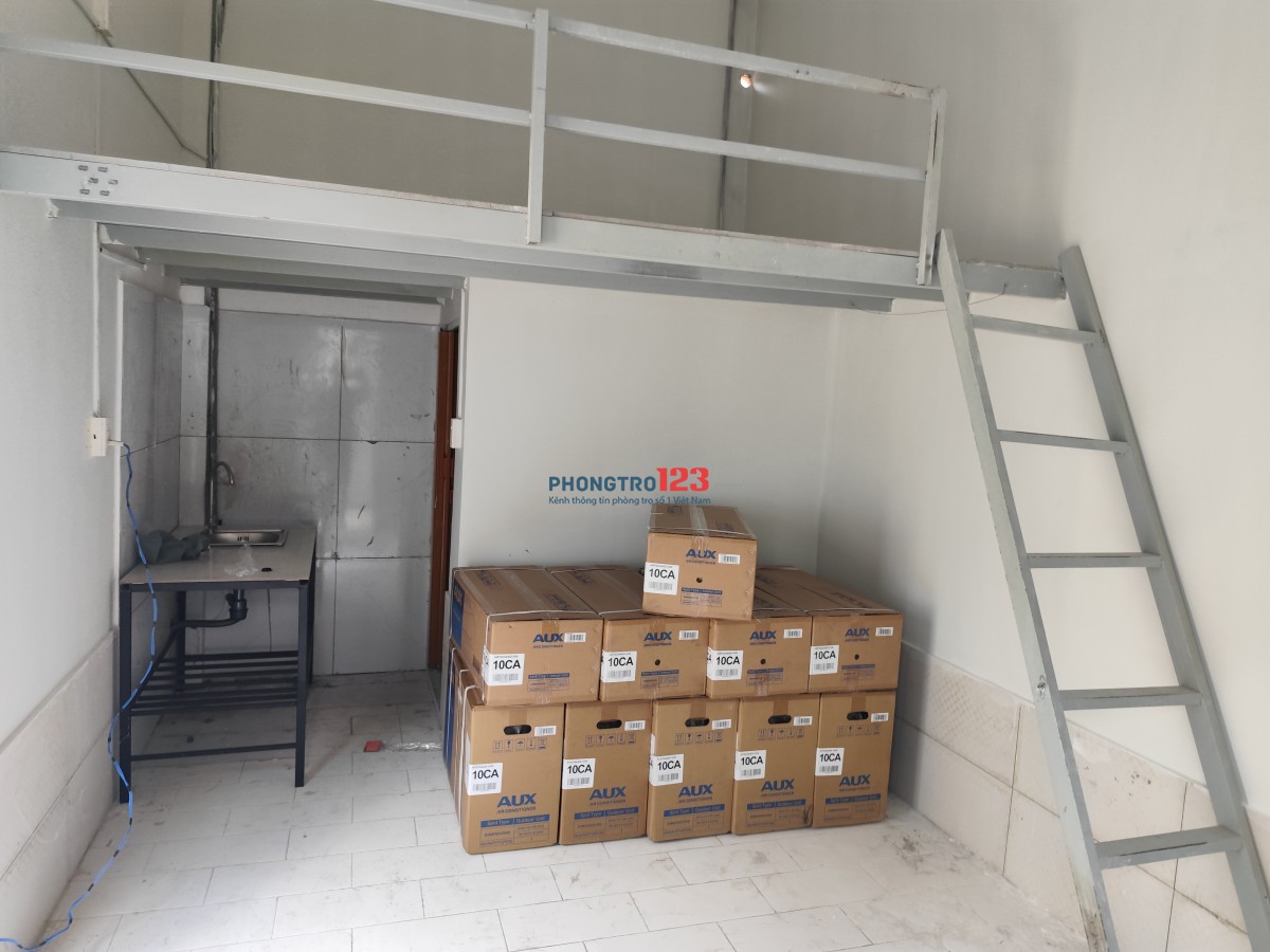 Phòng trọ gác lững full nội thất