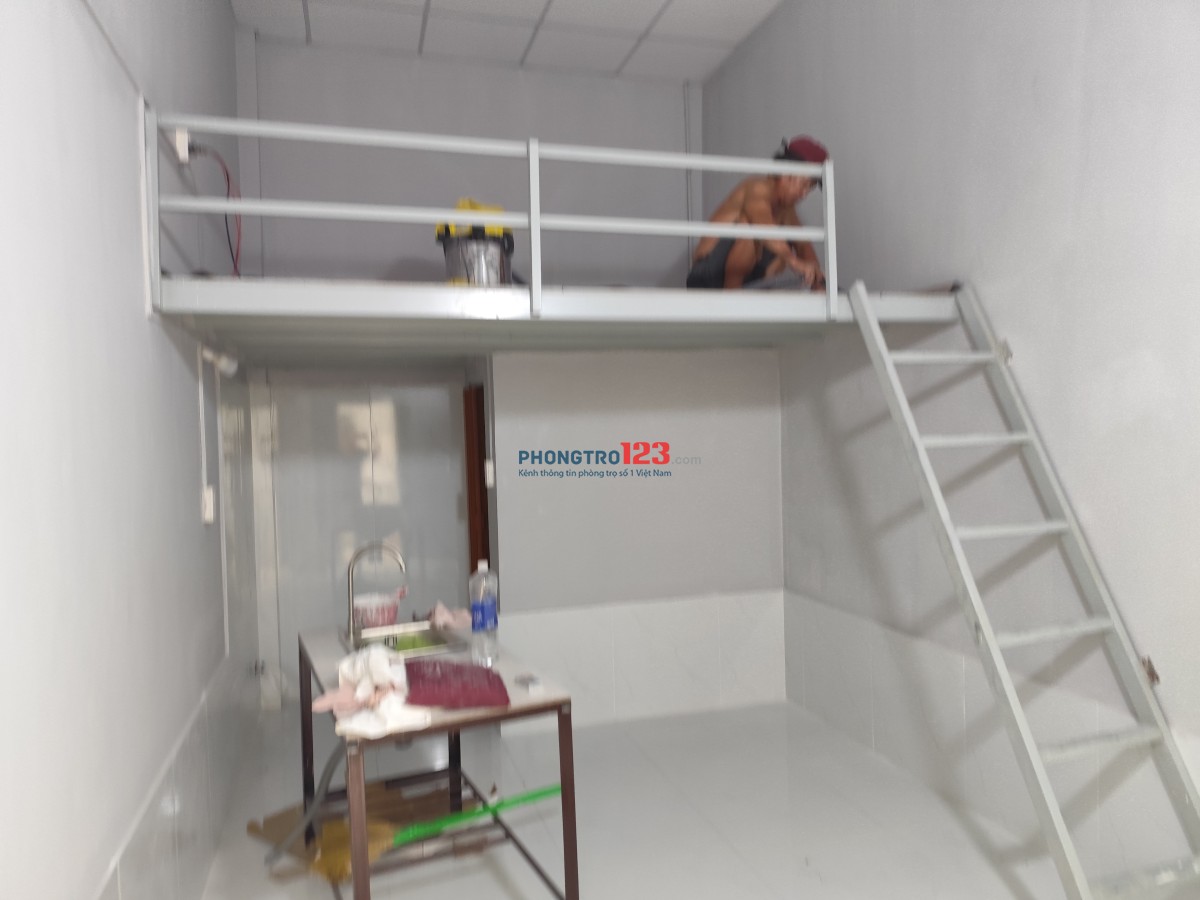 Phòng trọ gác lững full nội thất