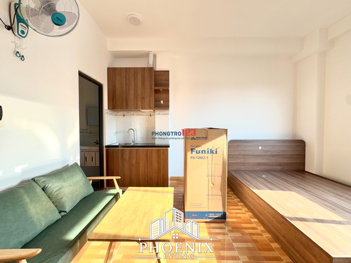 Căn Hộ Cao Cấp Full Nội Thất Đi Bộ Sang CVPM Quang Trung - Đông Bắc - Trung Mỹ Tây