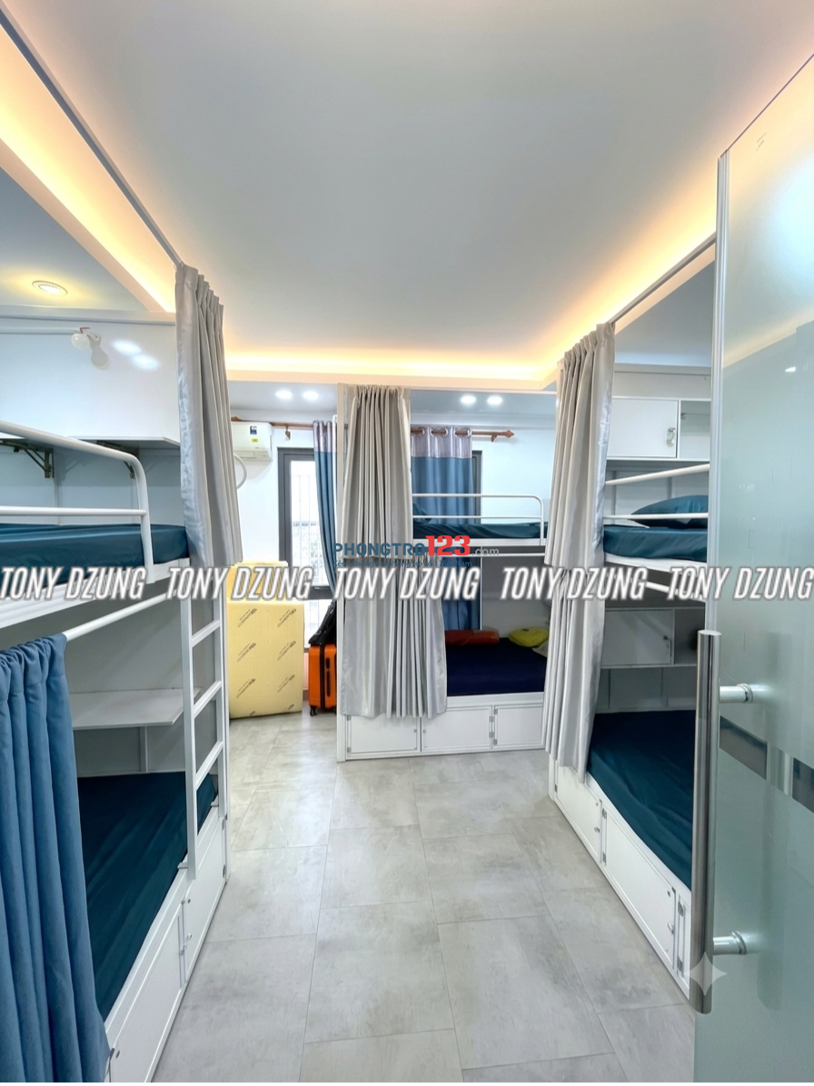 KÝ TÚC XÁ CAO CẤP - NGAY ĐH VĂN LANG (VLU) CS3 (ĐẶNG THÙY TRÂM) 30M - PHÒNG 6-8 NGƯỜI