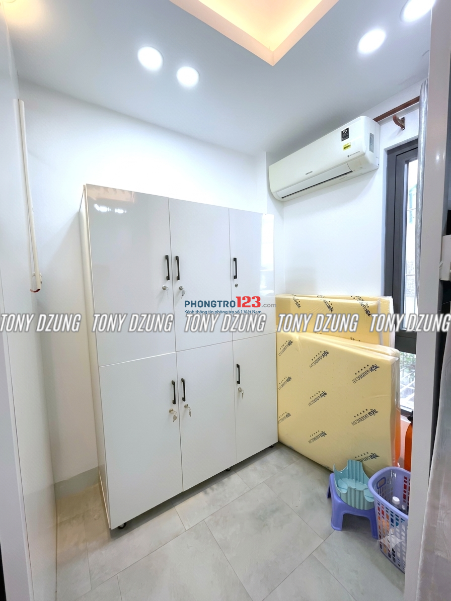 KÝ TÚC XÁ CAO CẤP - NGAY ĐH VĂN LANG (VLU) CS3 (ĐẶNG THÙY TRÂM) 30M - PHÒNG 6-8 NGƯỜI