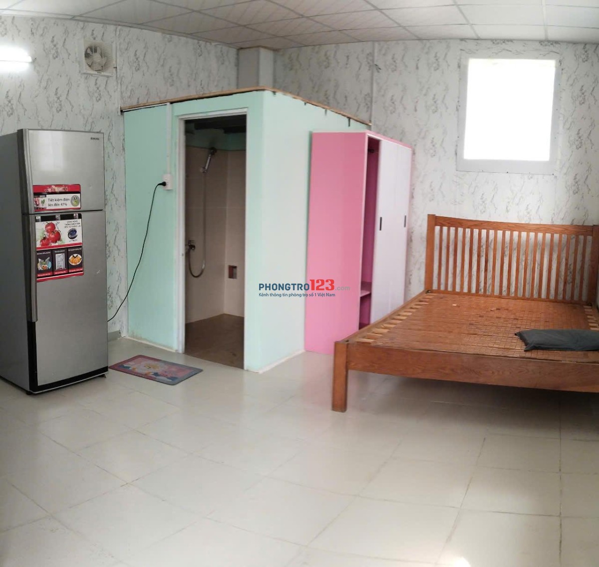 Cho thuê phòng mặt tiền 241 Đinh Bộ Lĩnh, 20m2, đủ nội thất cơ bản,WCR, 3.7tr