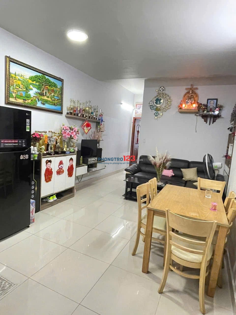 Chung cư Hưng Ngân, Dương Thị Mười, Q12: 3PN, NTCB, 8triệu