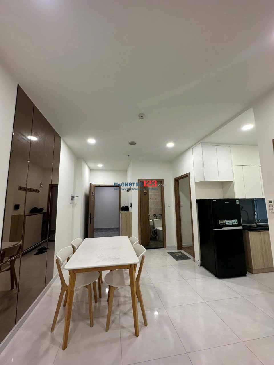 Chung cư cao cấp The Parkland, Q12: 2p ngủ, 8triệu, 2p ngủ, full nội thất