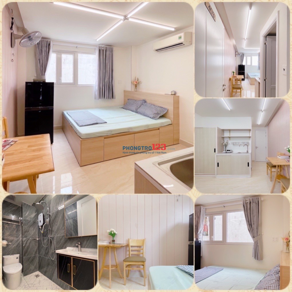 Căn Hộ Full Nội Thất Gần Đại Học Kinh Tế TP.HCM & Đại Học Sư Phạm Cửa Sổ Trời Gần Trung Tâm Quận 1