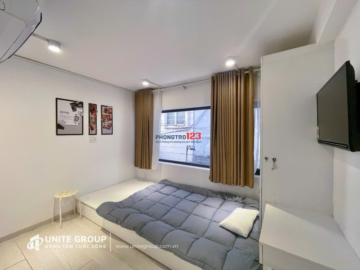 ️ CHO THUÊ STUDIO CỬA SỔ FULL NỘI THẤT – LÊ VĂN SỸ, QUẬN 3 – GẦN ĐẠI HỌC SƯ PHẠM SGU, ĐH MỞ
