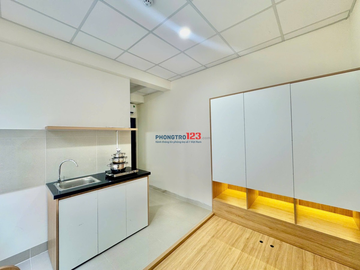 STUDIO FULL NỘI THẤT MỚI CỬA SỔ TO TẠI PHẠM VĂN BẠCH GẦN EMART PHAN HUY ÍCH, SÂN BAY TÂN SƠN NHẤT
