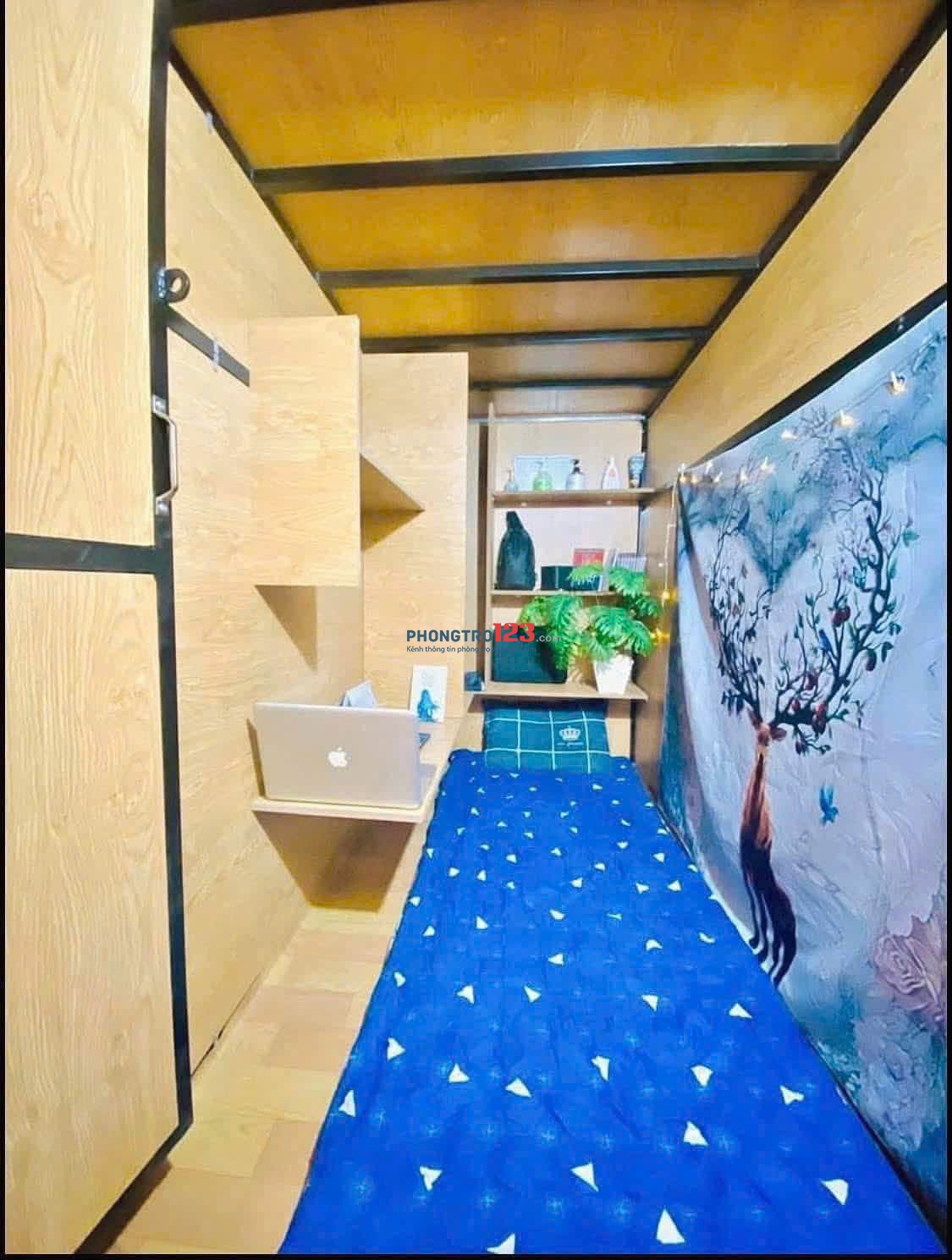 Sleepbox KTX Xuân Hồng, Quận Tân Bình Chỉ Từ 1,7 Triệu/Tháng