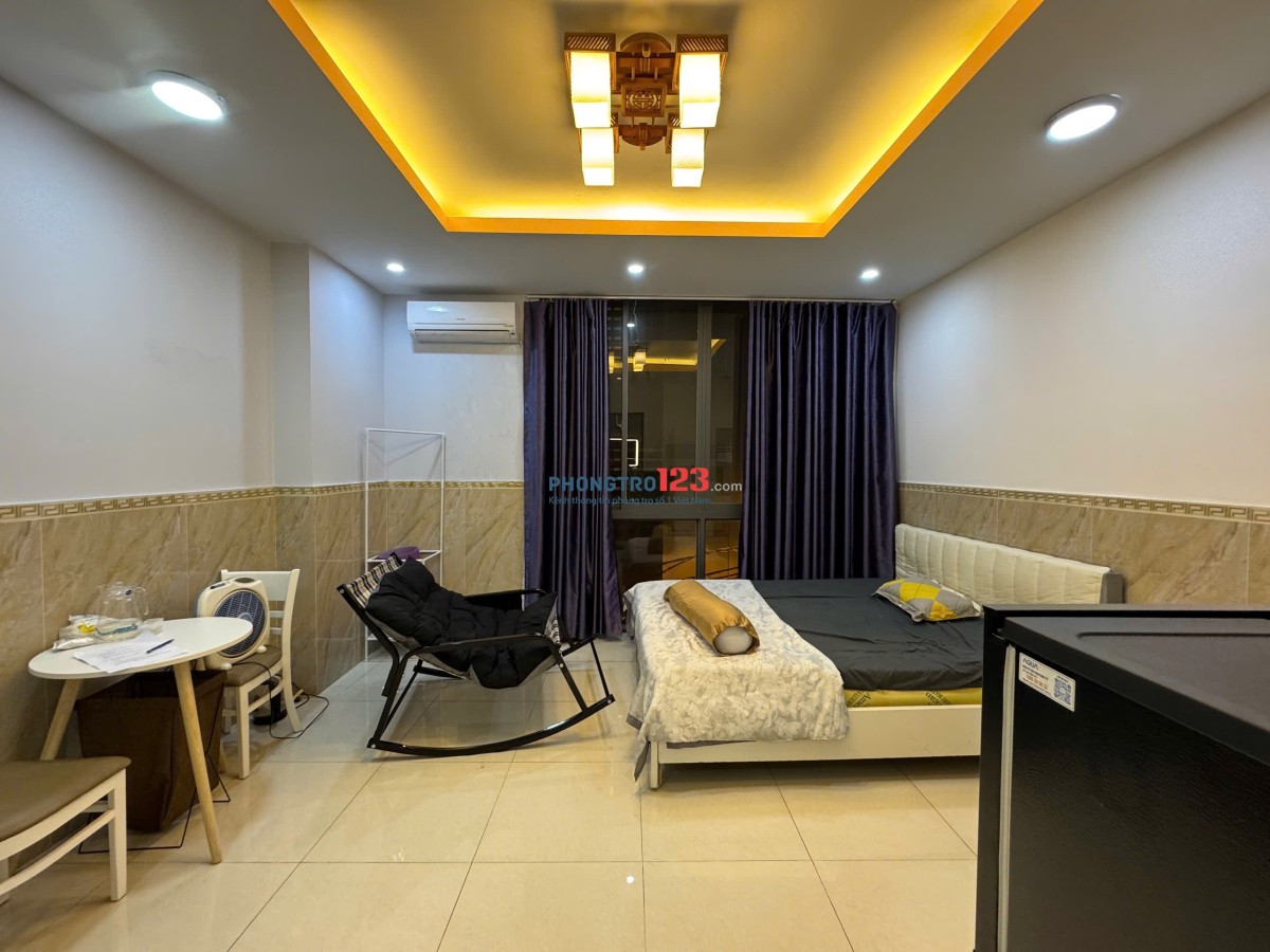 CHO THUÊ CĂN HỘ STUDIO CỬA SỔ LỚN – FULL NỘI THẤT – THÍCH QUẢNG ĐỨC, PHÚ NHUẬN - GẦN PHAN XÍCH LONG