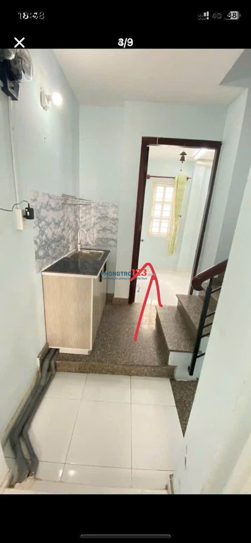 2PN bancol quận 1 giá rẻ ưu tiên ở liền