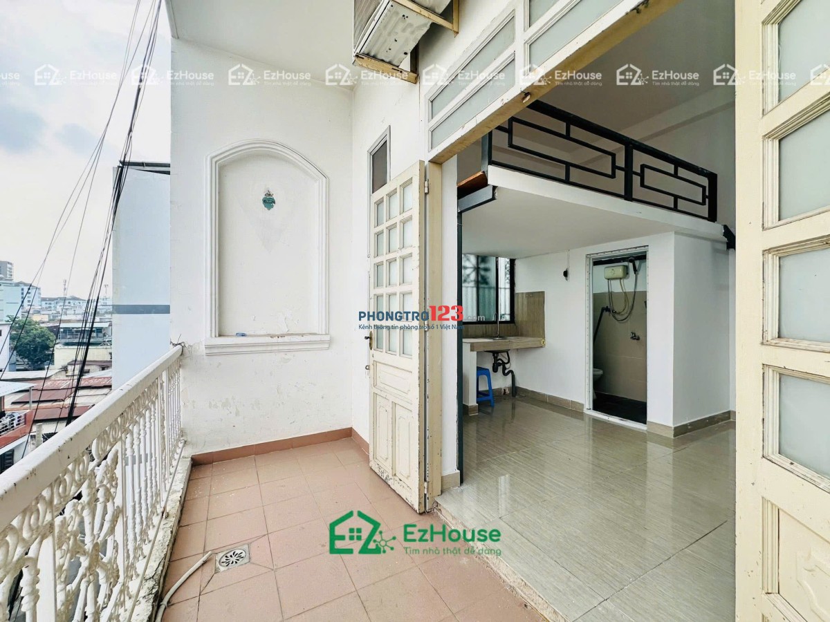 phòng trọ MỚI BAN CÔNG SIÊU THOÁNG NGAY HỒNG BÀNG, 3 THÁNG 2 - FULL NỘI THẤT