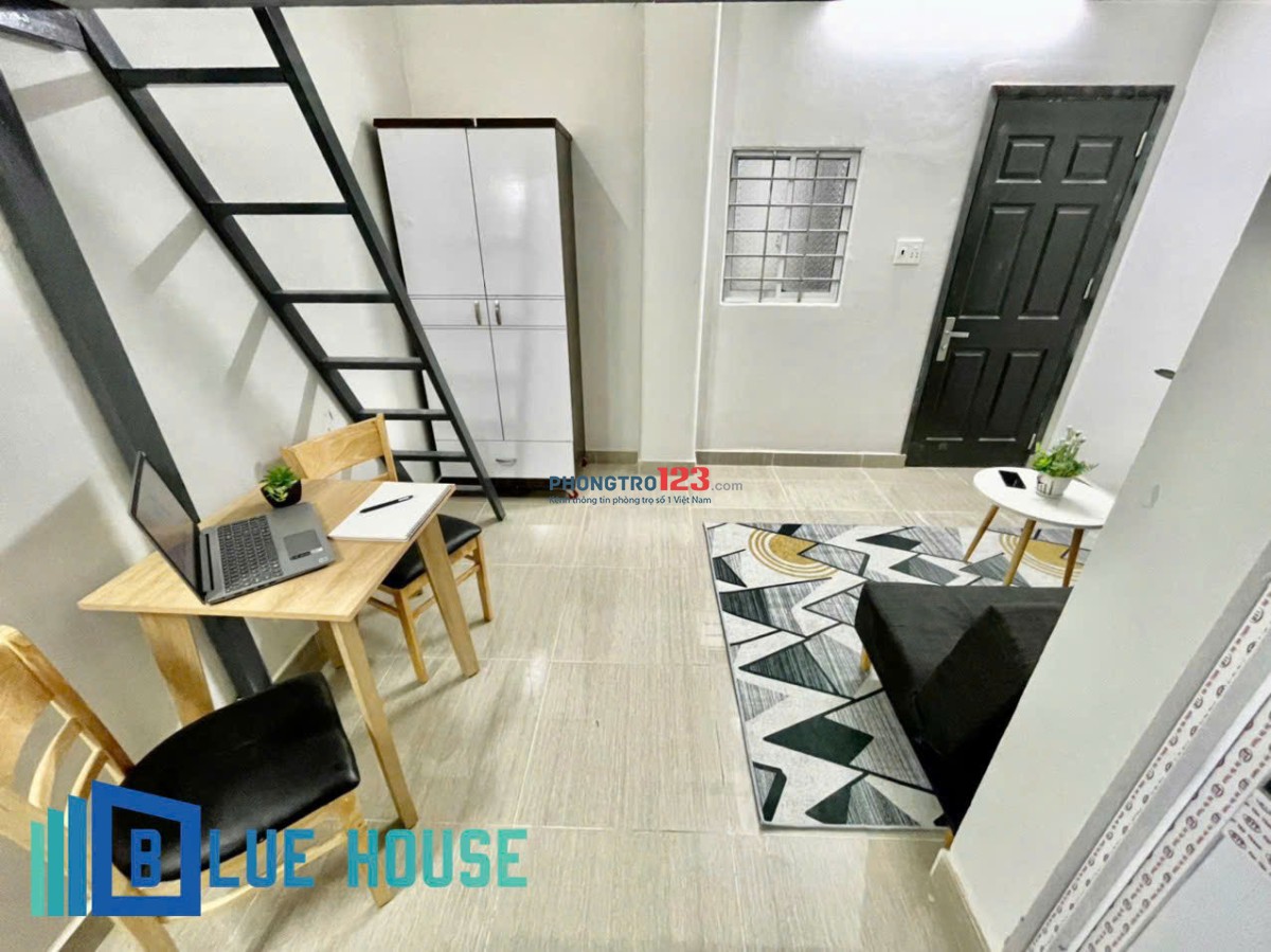 phòng trọ MỚI BAN CÔNG SIÊU THOÁNG NGAY HỒNG BÀNG, 3 THÁNG 2 - FULL NỘI THẤT