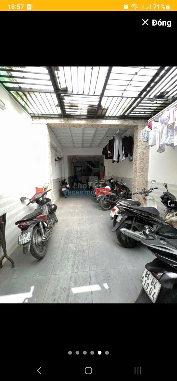 Cho thuê phòng gác cao - Full Nội Thất - Điện Biên Phủ Gần ĐH Hồng Bàng, UEF