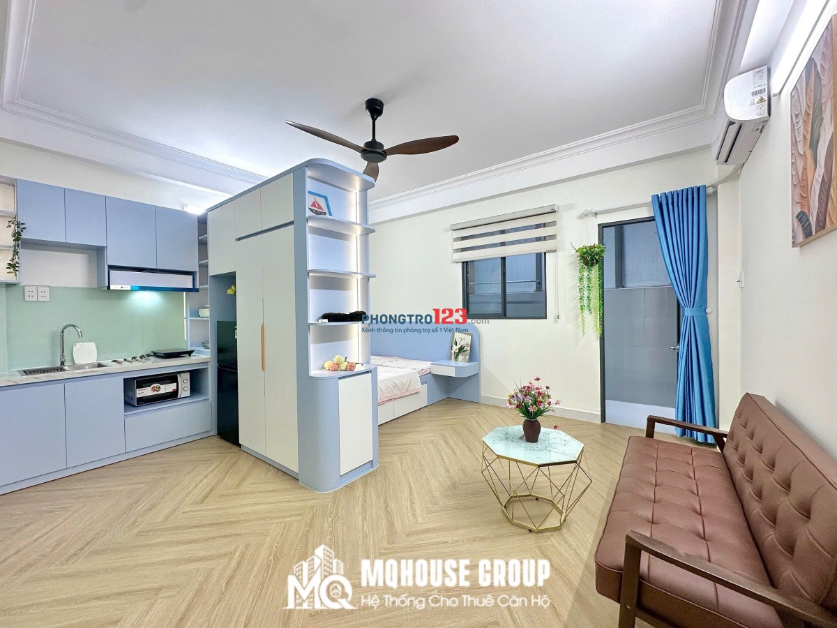 CHO THUÊ PHÒNG STUDIO – FULL NỘI THẤT – MÁY GIẶT RIÊNG - GẦN ĐH VĂN HIẾN 5P ĐI XE - ƯU ĐÃI GIẢM 300k