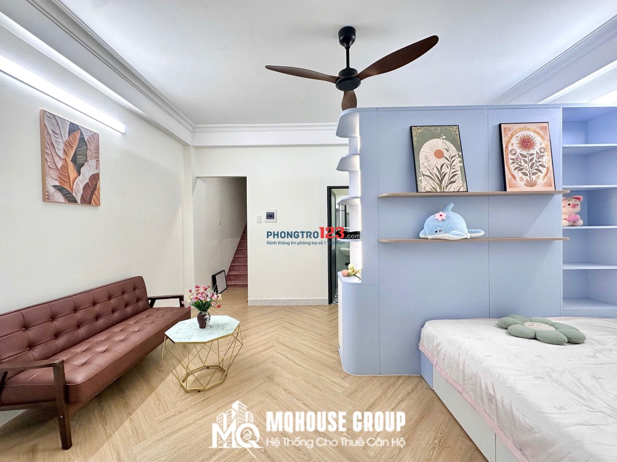 CHO THUÊ PHÒNG STUDIO – FULL NỘI THẤT – MÁY GIẶT RIÊNG - GẦN ĐH VĂN HIẾN 5P ĐI XE - ƯU ĐÃI GIẢM 300k