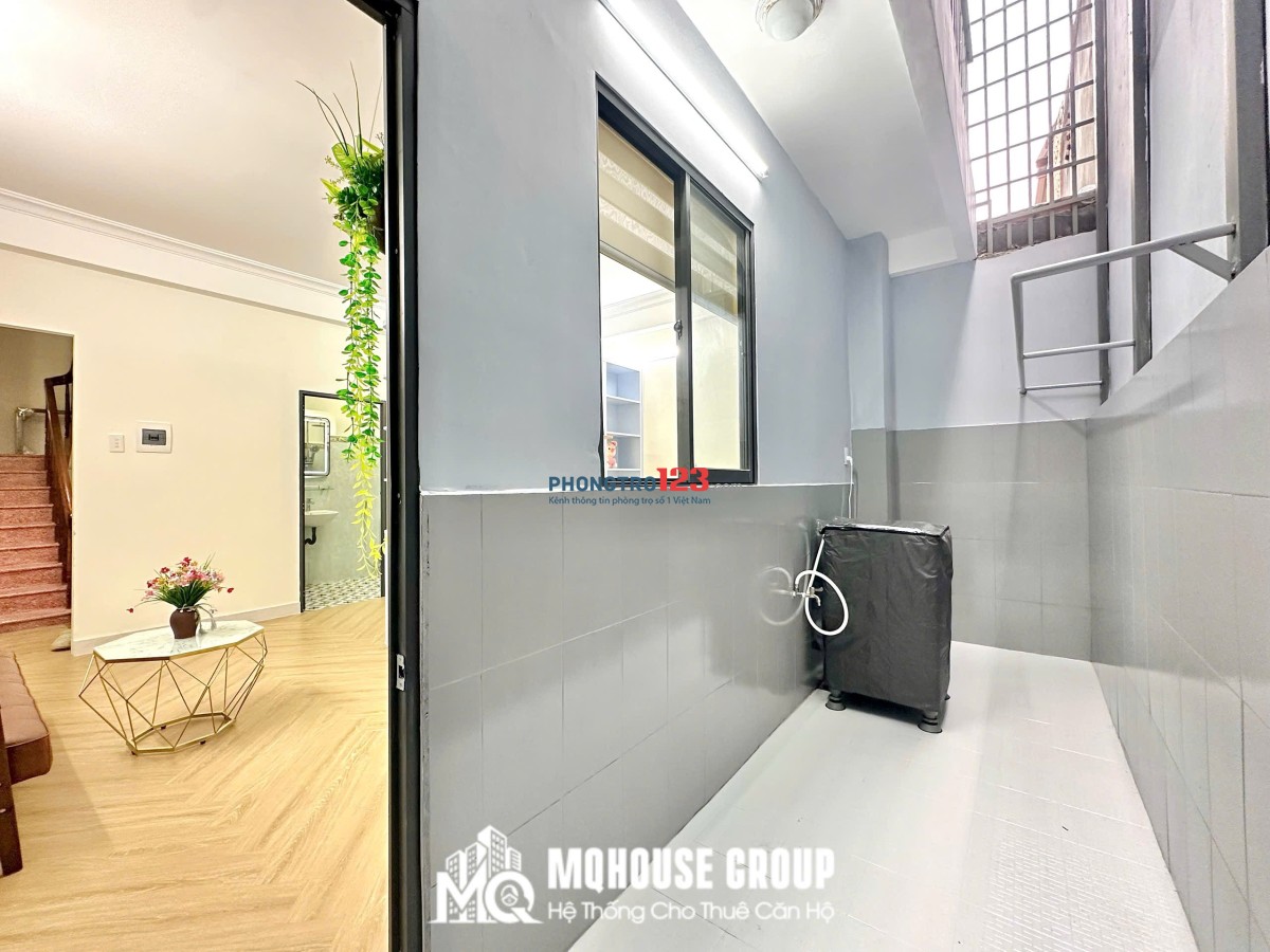 CHO THUÊ PHÒNG STUDIO – FULL NỘI THẤT – MÁY GIẶT RIÊNG - GẦN ĐH VĂN HIẾN 5P ĐI XE - ƯU ĐÃI GIẢM 300k