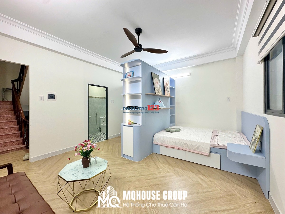 CHO THUÊ PHÒNG STUDIO – FULL NỘI THẤT – MÁY GIẶT RIÊNG - GẦN ĐH VĂN HIẾN 5P ĐI XE - ƯU ĐÃI GIẢM 300k
