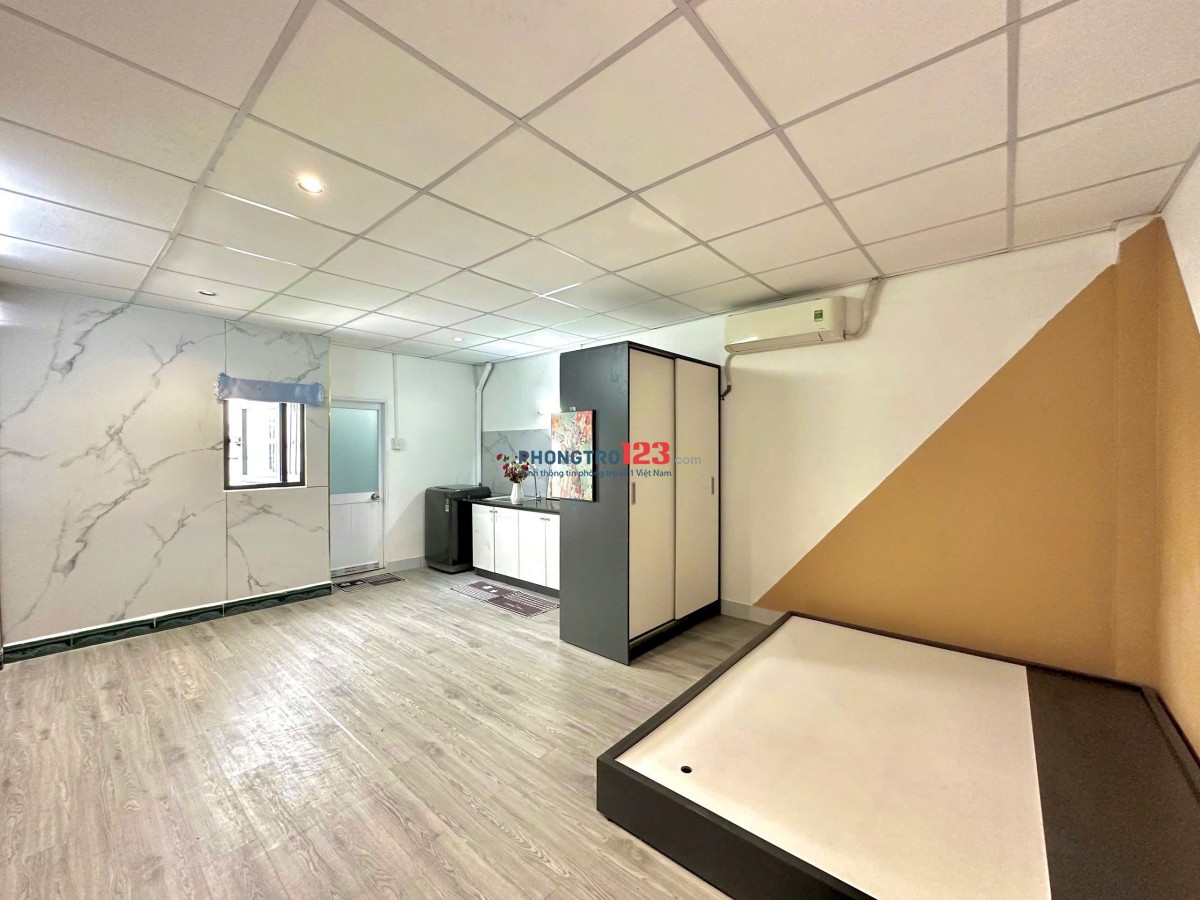 Cho thuê phòng studio khép kín đầy đủ nội thất tại Gò vấp rộng rãi không chung chủ