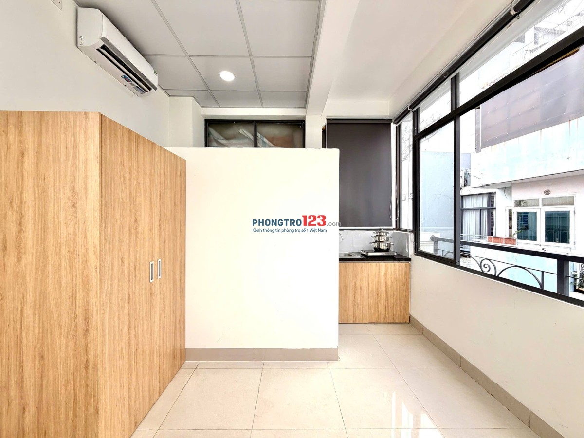 PHÒNG MỚI FULL NỘI THẤT CỬA SỔ TRỜI GIÁ SINH VIÊN NGAY BÙI ĐÌNH TÚY GẦN NGÃ TƯ HÀNG XANH CÁC ĐH LỚN
