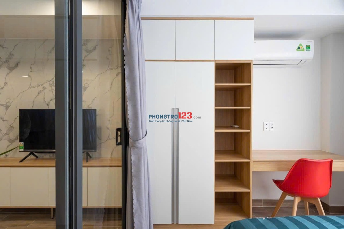 Căn officetel-The Botanica đường Phổ Quang rộng 40m2,NTCC, giá 12.5tr/th