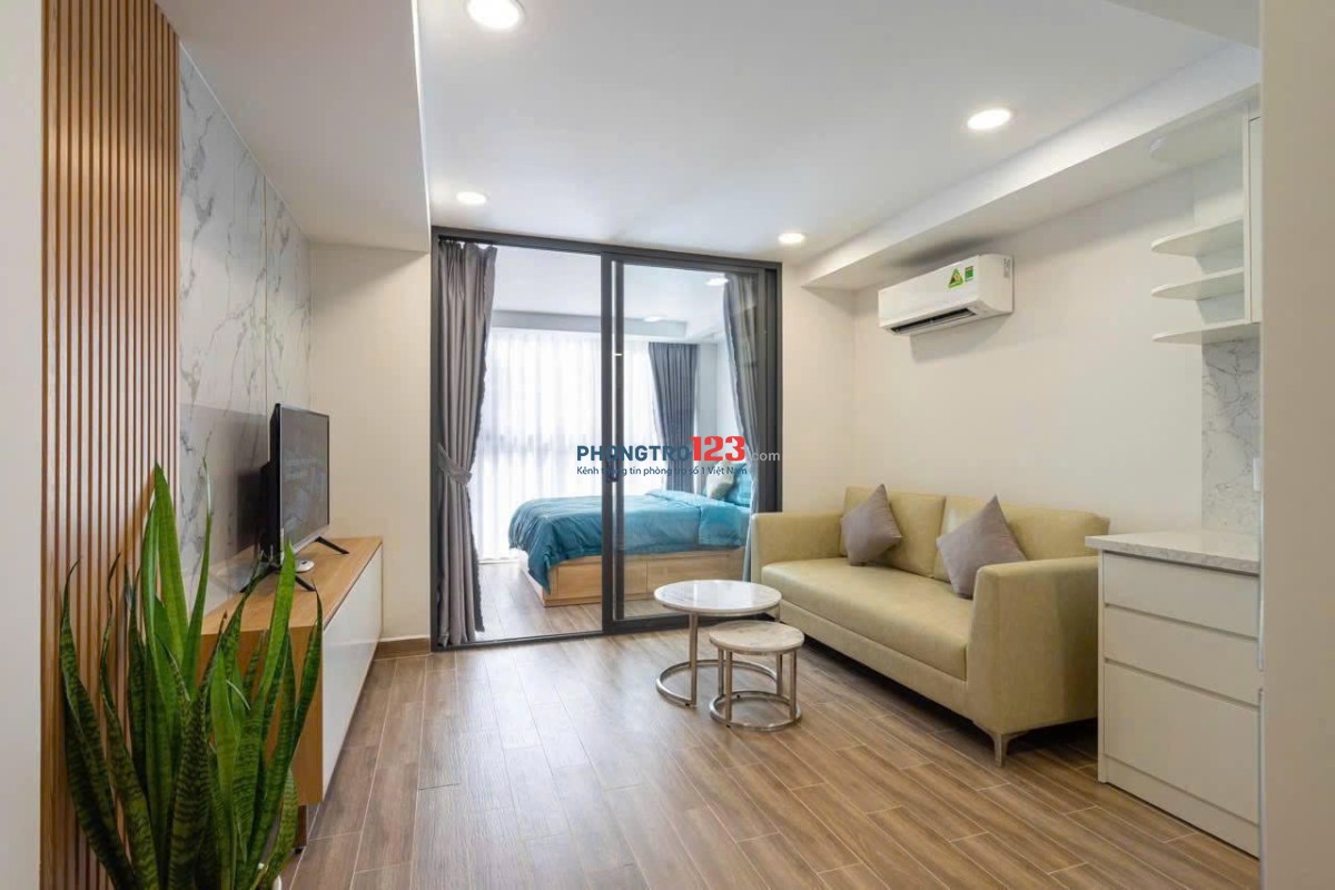 Căn officetel-The Botanica đường Phổ Quang rộng 40m2,NTCC, giá 12.5tr/th