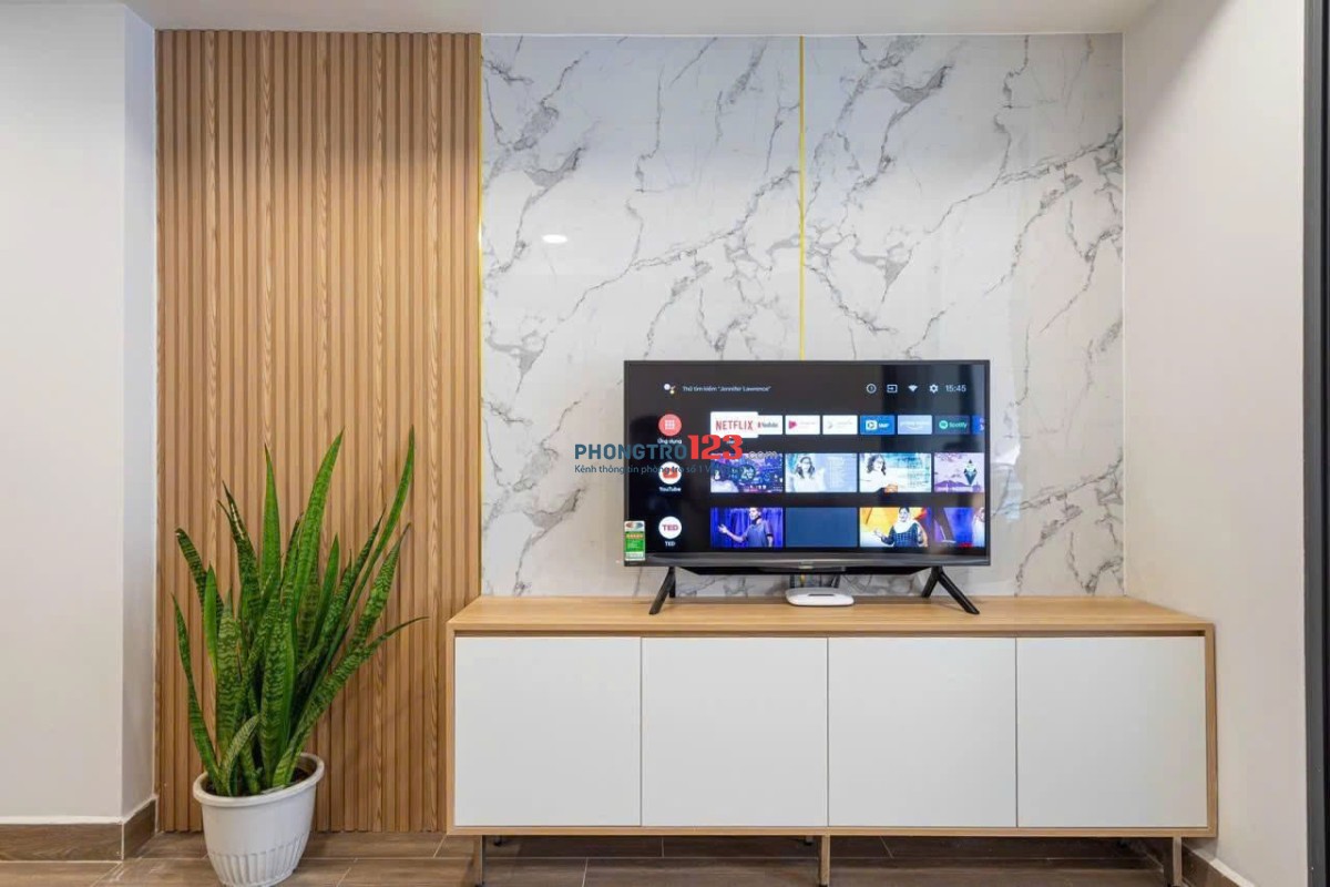 Căn officetel-The Botanica đường Phổ Quang rộng 40m2,NTCC, giá 12.5tr/th